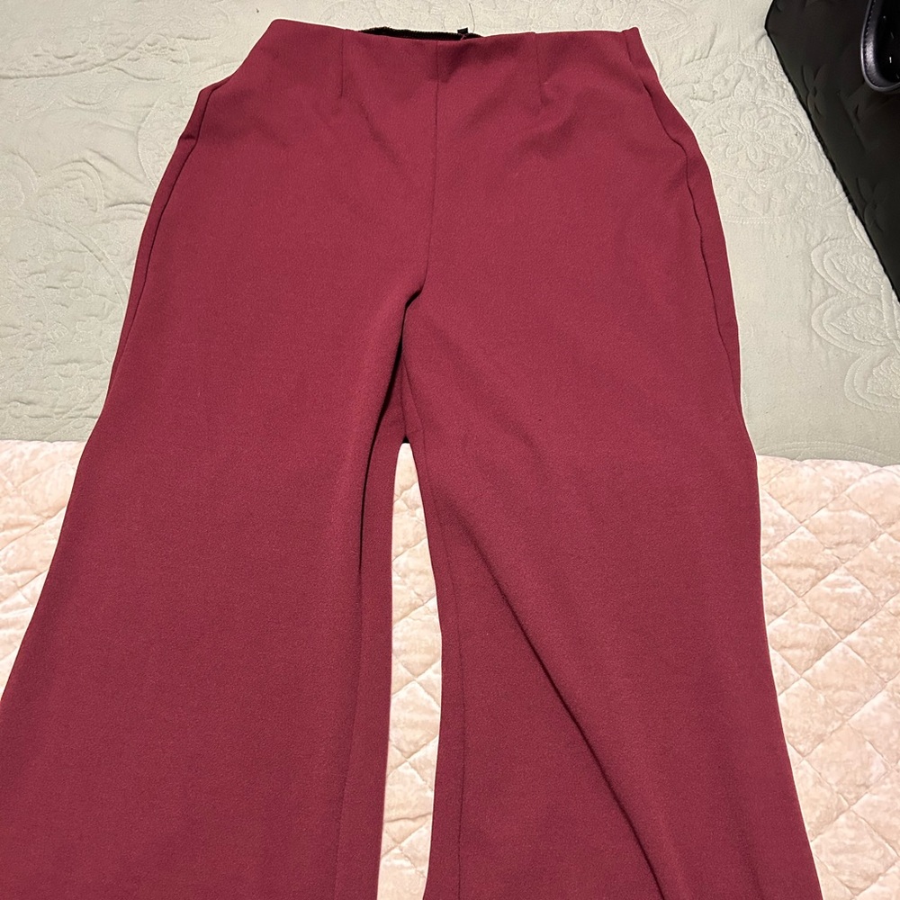 Maroon fashion nova pants